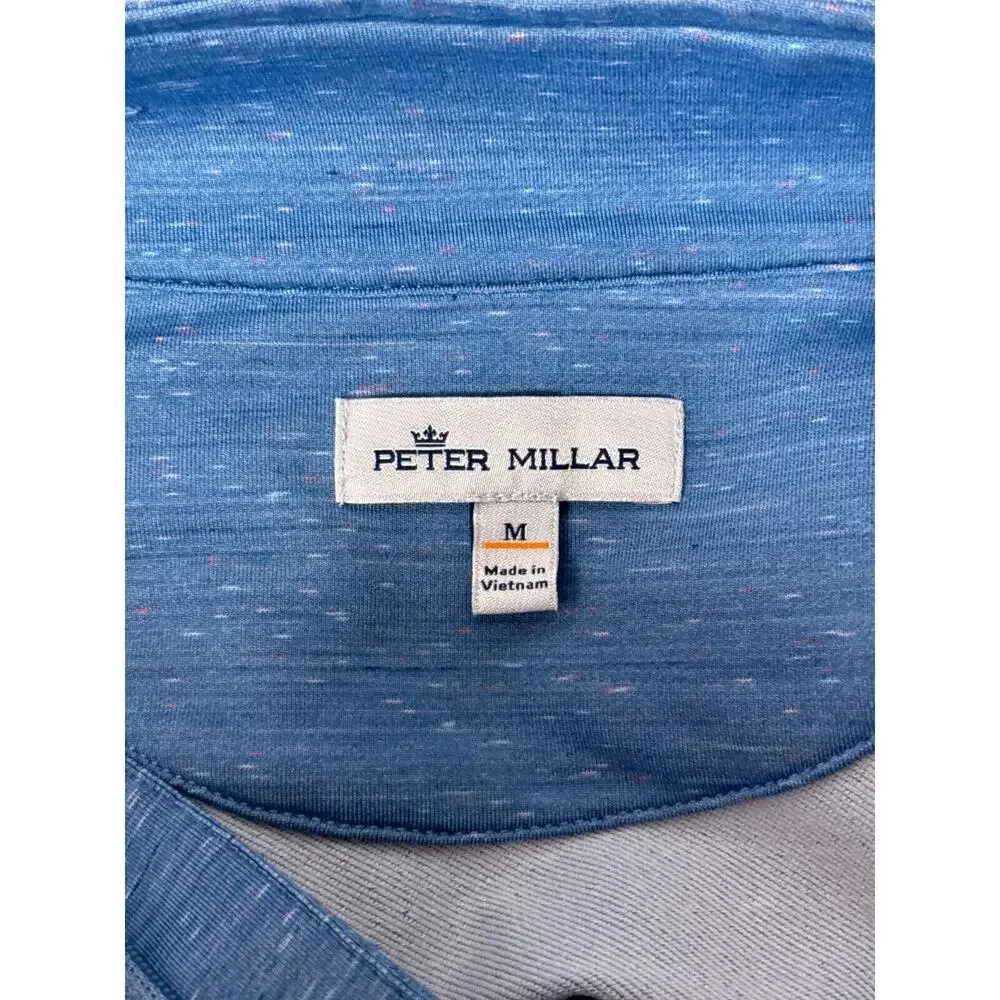 Peter Millar 1/4 Zip Medium Mens Crown Crafted Performance Golf Sweater